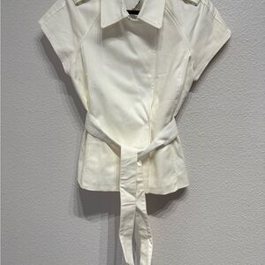 Elegant Women's Belted Top